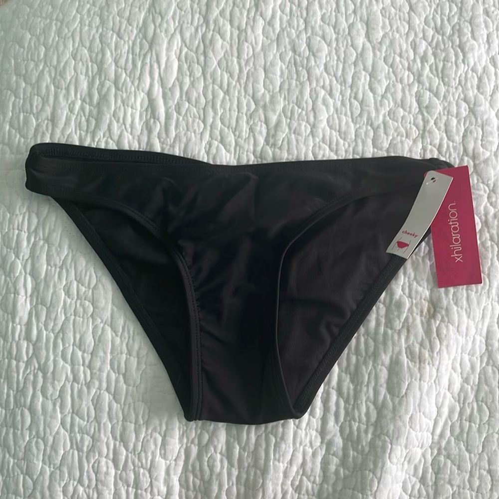 NEW black bikini bottoms